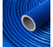 Теплоизоляция для труб K-FLEX PE COMPACT в синей оболочке 18/4 бухта 10м R040182103PECB