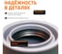 Редукция Ostendorf суперкороткая ПП для внутр. канализации HTRSK 50/32 мм 112725 4