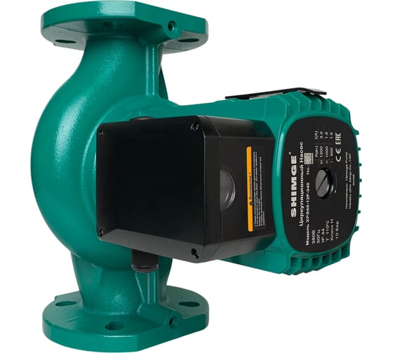 Насос циркуляционный SHIMGE XPS-F 65-12-340 (3x380В; 1,30кВт) 10110100402