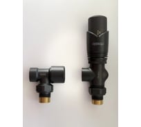 Комплект термостатический осевой VIVALDO 1/2 антрацит AATRV-AT