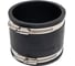 Гибкая муфта ZENIKA DN 110 диаметр труб 100-110 мм, EPDM с хомутом РТИ-00283 3