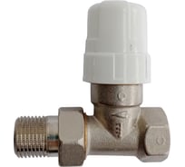 Клапан термостатический Пульсар прямой, Ду20, Ру10, штампованная латунь Р00074309