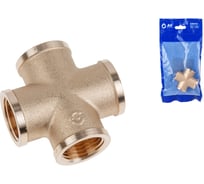 Крестовина AV Engineering 1/2 вн.-вн.-вн.-вн., (инд. упак.) AVE312001