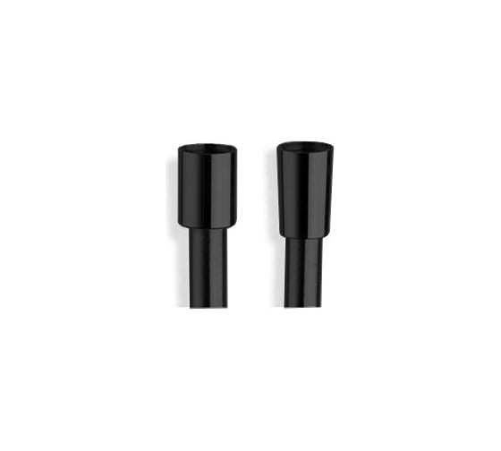 Скручивающийся шланг CRISTINA LONG LIFE 100 см, 1/2x1/2, черный матовый PD55013