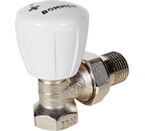 Клапан ручной регулирующий, угловой ROMMER RVR-0002-100015 1/2 RG0093KC4G4LLC