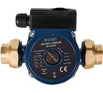 Циркуляционный насос STOUT SPC-0011-2540130 25-40/130 220/240V 50Hz с латун RG0093JHDQRUVO