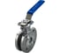 Кран шаровый межфланцевый под привод NEWKEY (1PC) нержавеющий, AISI304 DN25 (1"), (CF8), PN16 NK-BIFp25/4 2