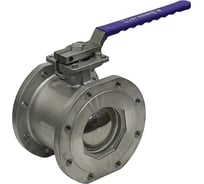 Кран шаровый межфланцевый под привод NEWKEY (1PC) нержавеющий, AISI304 DN 150 (6"), (CF8), PN16 NK-BIFp150/4