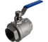 Кран шаровый муфтовый двусоставной нержавеющий NEWKEY (2PC) AISI304 DN65 (2_1/2"), (CF8), PN25 NK-BML65/4 1