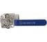 Кран шаровый муфтовый под привод NEWKEY нержавеющий (2PC), AISI304 DN40 (1_1/2"), (CF8), PN40 NK-BMp40/4 3