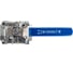 Кран шаровый муфтовый под привод NEWKEY нержавеющий (3PC), AISI304 DN50 (2"), (CF8), PN40 NK-BMTp50/4 5