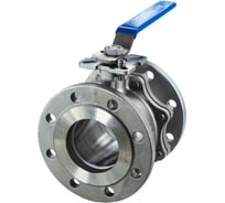 Кран шаровый фланцевый под привод нержавеющий NEWKEY (2PC), AISI304 DN 100 (4"), (CF8), PN16 NK-BFtp(2PC)100/4