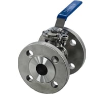 Кран шаровый фланцевый под привод нержавеющий NEWKEY (2PC), AISI304 DN32 (1_1/4"), (CF8), PN16 NK-BFtp(2PC)32/4