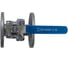 Кран шаровый фланцевый под привод нержавеющий NEWKEY (2PC), AISI304 DN40 (1_1/2"), (CF8), PN16 NK-BFtp(2PC)40/4 4