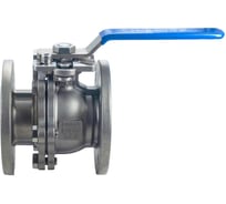 Кран шаровый фланцевый под привод нержавеющий NEWKEY (2PC), AISI304 DN65 (2_1/2"), (CF8), PN16 NK-BFtp(2PC)65/4