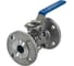 Кран шаровый фланцевый под привод нержавеющий NEWKEY (3PC), AISI304 DN25 (1"), (CF8), PN16 NK-BFp25/4 1