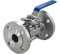 Кран шаровый фланцевый под привод нержавеющий NEWKEY (3PC), AISI304 DN40 (1_1/2"), (CF8), PN16 NK-BFp40/4