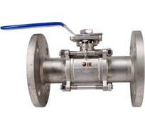 Кран шаровый фланцевый под привод нержавеющий NEWKEY (3PC), AISI304 DN50 (2"), (CF8), PN16 NK-BFp50/4