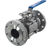 Кран шаровый фланцевый под привод нержавеющий NEWKEY (3PC), AISI304 DN80 (3"), (CF8), PN16 NK-BFp80/4