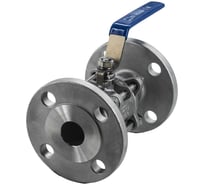 Кран шаровый фланцевый трехсоставной нержавеющий NEWKEY (3PC), AISI304 DN32 (1_1/4"), (CF8), PN16 NK-BF32/4