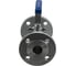Кран шаровый фланцевый трехсоставной нержавеющий NEWKEY (3PC), AISI304 DN40 (1_1/2"), (CF8), PN16 NK-BF40/4 4