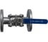 Кран шаровый фланцевый трехсоставной нержавеющий NEWKEY (3PC), AISI304 DN40 (1_1/2"), (CF8), PN16 NK-BF40/4 3