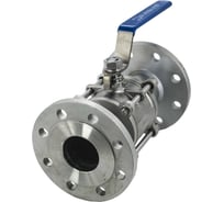 Кран шаровый фланцевый трехсоставной нержавеющий NEWKEY (3PC), AISI304 DN65 (2_1/2"), (CF8), PN16 NK-BF65/4