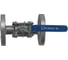Кран шаровый фланцевый трехсоставной нержавеющий NEWKEY (3PC), AISI316 DN25 (1"), (CF8M), PN16 NK-BF25/6 5