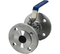 Кран шаровый фланцевый трехсоставной нержавеющий NEWKEY (3PC), AISI316 DN40 (1_1/2"), (CF8M), PN16 NK-BF40/6