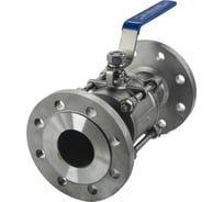 Кран шаровый фланцевый трехсоставной нержавеющий NEWKEY (3PC), AISI316 DN65 (2_1/2"), (CF8M), PN16 NK-BF65/6