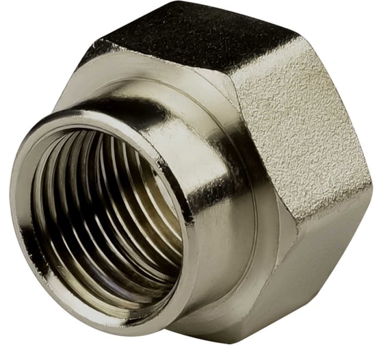 Муфта переходная ДМЗ DN15x20 (1/2"ВР х 3/4"ВР) латунь (упаковка 4 шт) ДМЗ.002.15х20 1