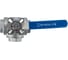 Кран шаровый трехходовой NEWKEY (L-тип) нержавеющий, AISI304 DN40 (1_1/2"), (CF8), PN40 NK-BTl40/4 5