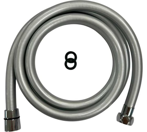 Шланг для душа Victoria Evrica имп/имп серебристый металлик 1,50м. (в коробке) 23-150