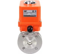 Шаровой кран DN.ru КШмФП.316.200 Ду20 Ру16 электропривод QT-003 MINI 220В D160-01703