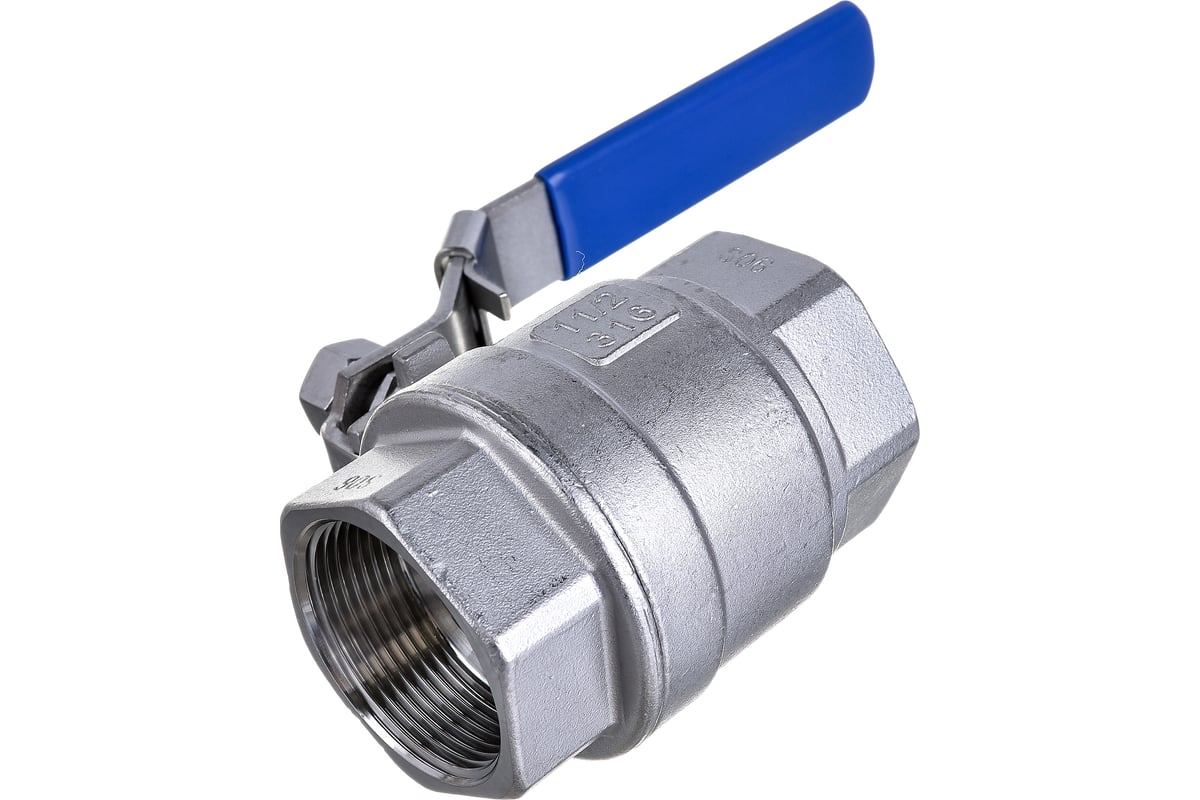 Шаровый кран DN.ru полнопроходной КШМП.316.230-h Ду40 Ру64 SS316 ...