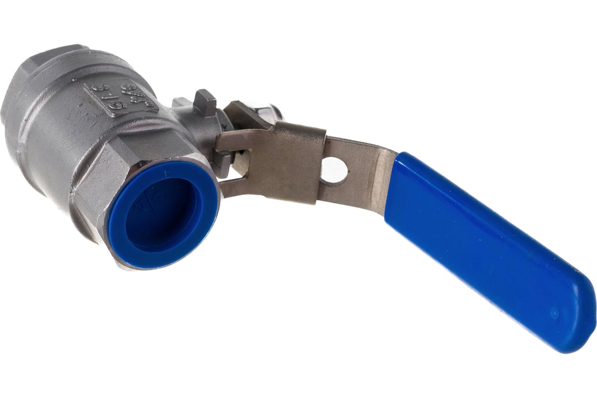 Шаровый кран DN.ruполнопроходной КШМП.316.230-h Ду20 Ру64 SS316 ...