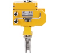 Шаровой кран DN.ru межфланцевый КШмФП.316.200-ISO Ду65 Ру16, электропривод QT-010 380В D160-01860