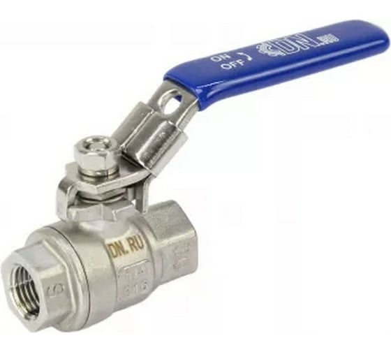 Шаровый кран DN.ru полнопроходной КШМП.316.230-h Ду80 Ру64 SS316 ...
