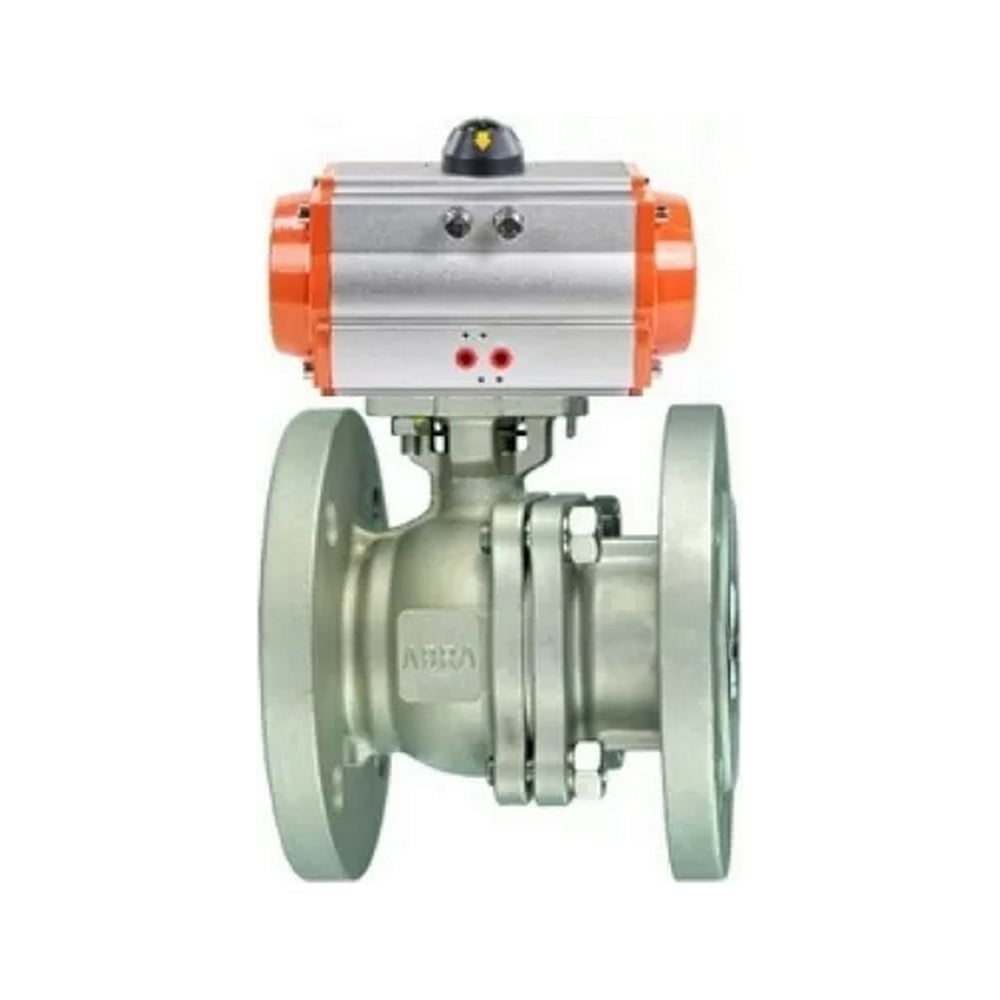 Шаровой кран DN.ru КШФП Ду100 Ру16, пневмопривод SA-160 D160-01968 ...