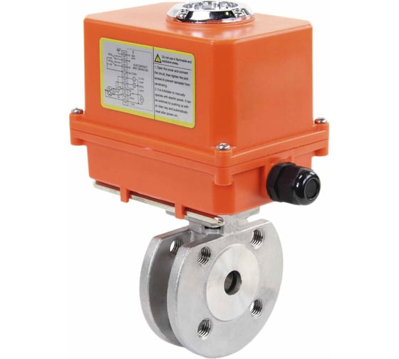 Шаровой кран DN.ru КШмФП.316.200 Ду15 Ру16 электропривод QT-003 MINI 220В D160-01672