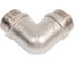 Угол 90 гр LD PRIDE DN20 (3/4") НР/НР латунь никель с биркой LD.67.537.20 2
