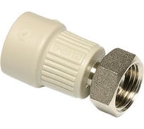 Переход Wavin EKOPLASTIK с металлической вставкой и перекидной гайкой 25x3/4" SZM02525XX