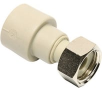 Переход Wavin EKOPLASTIK с перекидной гайкой, 25x1" SNAM02532X
