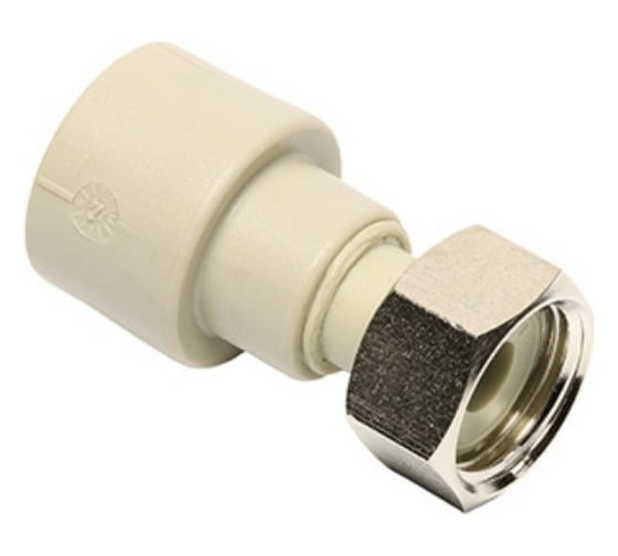 Переход Wavin EKOPLASTIK с перекидной гайкой, 20x1/2" SNAM02020X