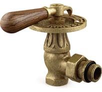 Угловой вентиль SR Rubinetterie Belle Epoque 1/2”, на подачу, ручной регулировки, бронза 0310-1500Z000