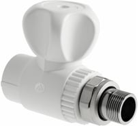 Шаровой кран для радиатора SLT AQUA PP-R 20х1/2 мм прямой SLTFA3201