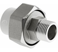 Комбинированная муфта SLT AQUA разъемная, НР 25х1/2 мм, американка SLTFM6251