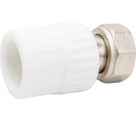 Муфта PP-R с накидной гайкой SLT AQUA 20х1/2 SLTFM8201