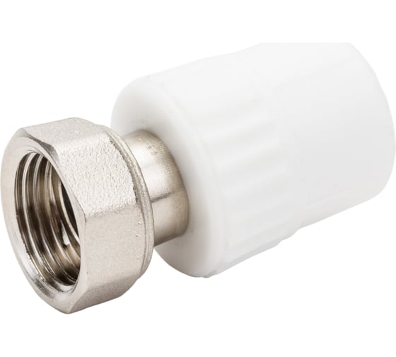 Муфта PP-R с накидной гайкой SLT AQUA 20х1/2 SLTFM8201