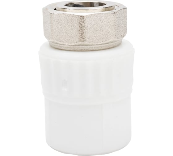 Муфта PP-R с накидной гайкой SLT AQUA 20х1/2 SLTFM8201